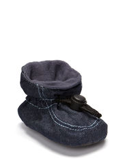 Melton Bootees Cotton Denim