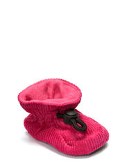 Melton Bootees Cotton Corduroy - Pink rose