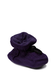Melton Bootees Cotton Corduroy - Purple