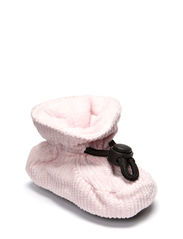 Melton Bootees Cotton Corduroy - White