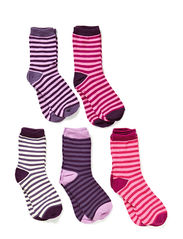Melton 5-pack socks, Stripes