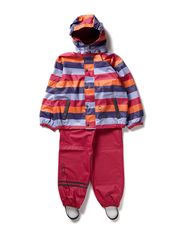 Mikk-Line Regnsæt, Stripe - Grape