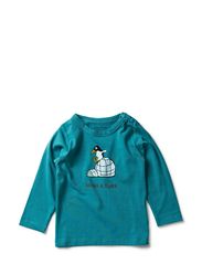 Mini A Ture Pinguin M T-shirt - turqouise green