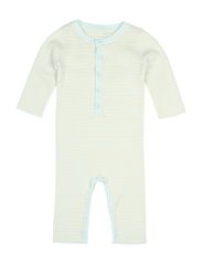 Mini A Ture Alton, Baby Romper - Pale blue