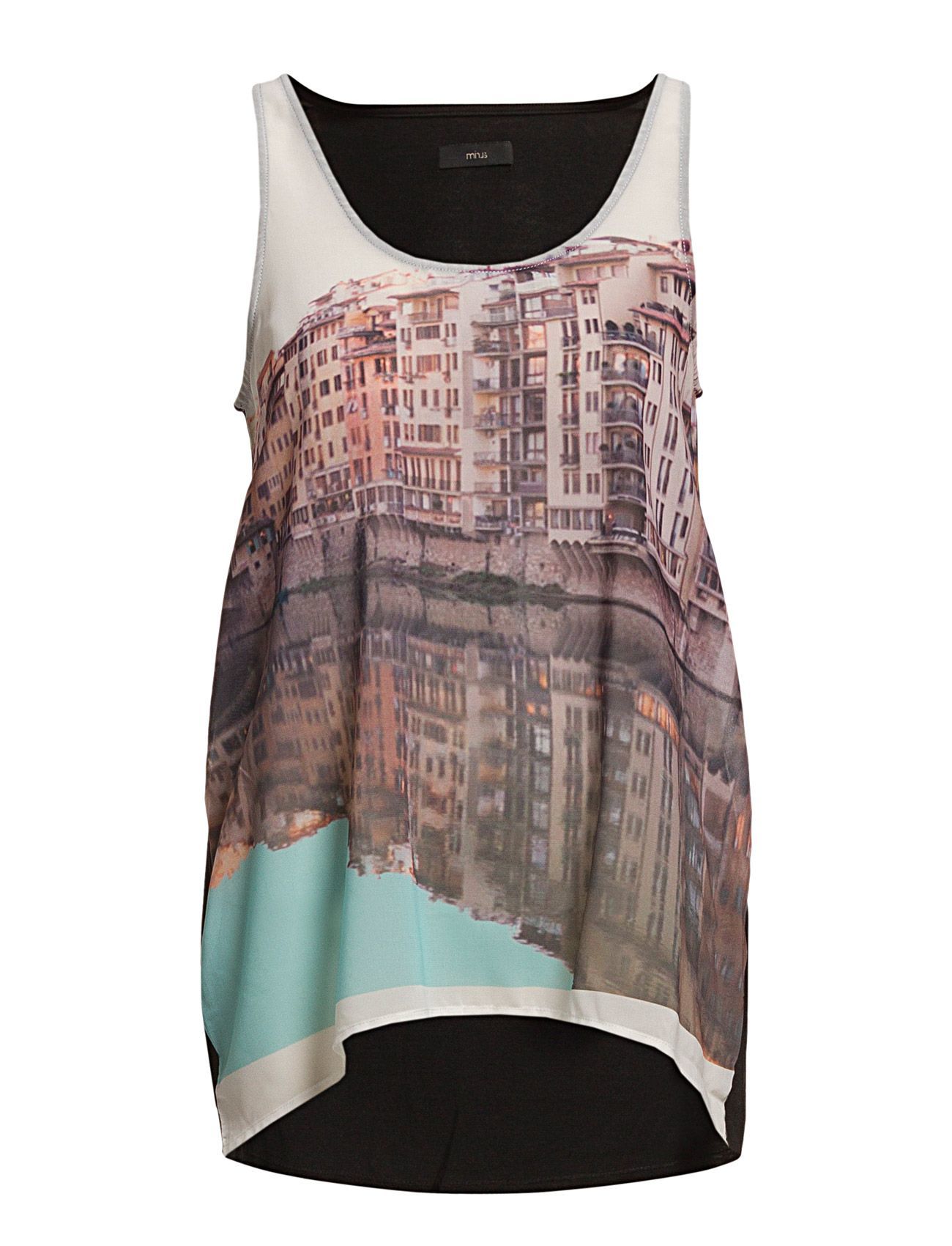 Minus Chiffon top w/front print
