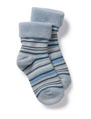 MP Socks Anklesock Multi Stripes/Terry