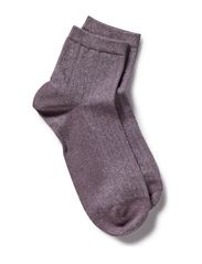 MP Socks Anklesock Pointelle - Rose Grey
