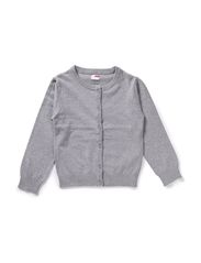 name it VAMINA KIDS KNIT CARDIGAN 112 - GREY MELANGE