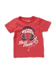name it VUR MINI SS TOP CAMP SP12 - RED BERRY
