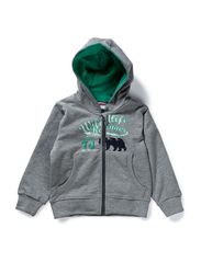 name it VILHELM MINI SWEAT CARDIGAN W HOOD 112