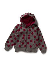 name it VANILLA MINI SWEAT CARDIGAN W HOOD 112 - COMBI 1