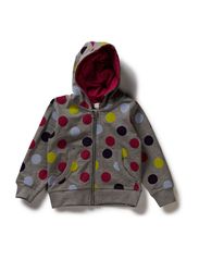 name it VANILLA MINI SWEAT CARDIGAN W HOOD 112 - COMBI 3