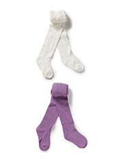 name it 2-PACK  MINI SOLID PANTYHOSE GIRL 212