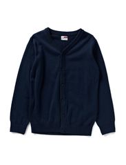 name it VAKKE KIDS KNIT CARDIGAN 212 - NAVY