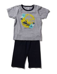 name it VELIN MINI SS NIGHTSET 312 - GREY MELANGE