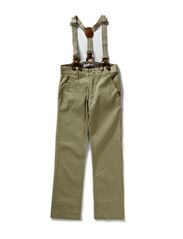 name it GORM KIDS REG TWILL PANT W BRACES 212
