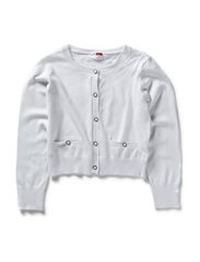 name it GUNAJA KIDS LS SHORT KNIT CARD 212 - WHITE