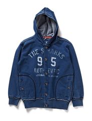 name it GUNO KIDS SWEAT CARD W HOOD 212 - NAVY