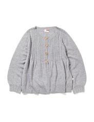 name it WOOL KIDS SOLID KNIT CARDIGAN 412