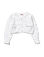 name it HIRLA MINI LS SHORT KNIT CARD 312 - WHITE
