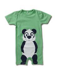 name it YUMMI NB SS SUNSUIT BOX BOY 312 - LARIS GREEN