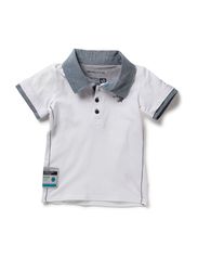name it HENNING MINI SS POLO 312 - WHITE