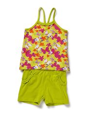name it ZILSINE MINI SS SHORTSSET 212 - GREEN TEA