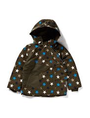 name it MICCO MINI JACKET AOP BOY IVY GREEN 113