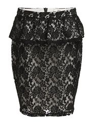 Oasis Oasis Lace Peplum Skirt
