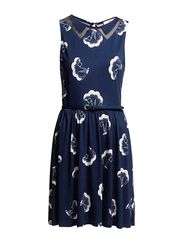 Oasis Oasis Swallow Print Skater Dress