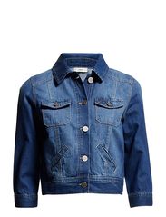 Oasis Oasis Cropped Denim Jacket