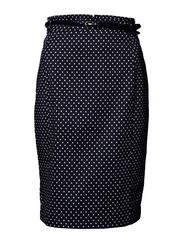 Oasis Oasis Int Polka Dot Belted Skirt