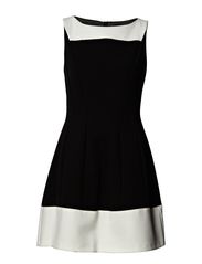 Oasis Oasis Colour Block Lantern Dress