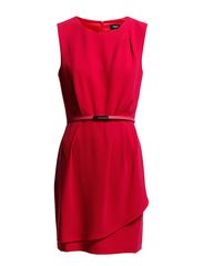 Oasis Oasis Tulip Wrap Dress - Fushcia