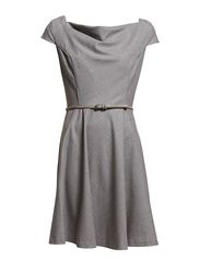 Oasis Oasis Cowl Fit And Flare Dress