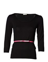 Oasis Oasis Puff Sleeve Belted Top