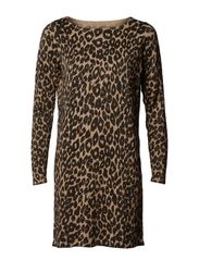 Oasis Oasis Animal Lurex Dress