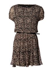 Oasis Oasis Pleated Belted Dress