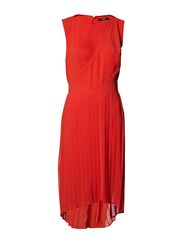 Oasis Oasis Pleat Dip Hem Midi Dress