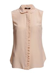 Oasis Oasis Silk Sl Ruffle Blouse