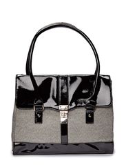 Oasis Oasis Canvas Patent Tote
