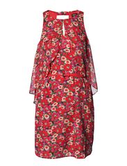 Oasis Oasis Daisy Waterfall Print Dress