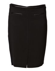 Oasis Oasis Pu Trim Pencil Skirt