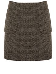 Oasis Oasis Lurex Tweed Skirt