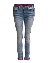 One Green Elephant F blue denim w/turn-up DD