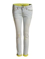 One Green Elephant F blue denim w/turn-up DD