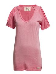 One Green Elephant F top w/open shoulders