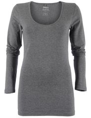 ONLY live love long o-neck ls top rpt