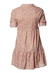 dear flower shirt dress 