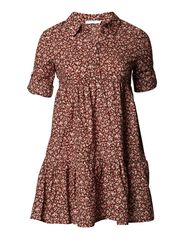 ONLY dear flower shirt dress - PINECONE